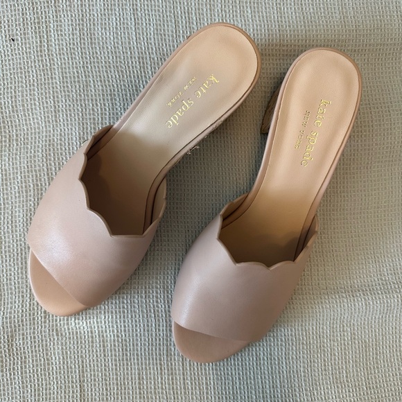 Kate Spade Warren Scalloped Sandal Sz. 7 - Picture 2 of 5